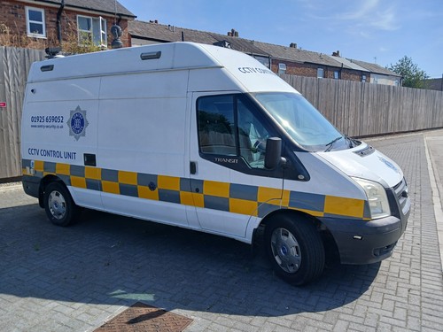 Police ford transit - police, cctv