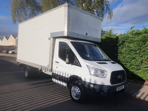 2017 ford transit - luton, box