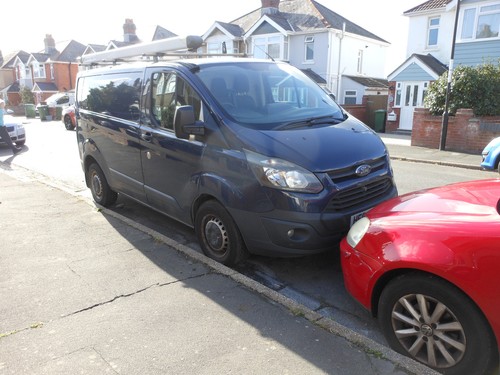 2014 ford transit - plate),